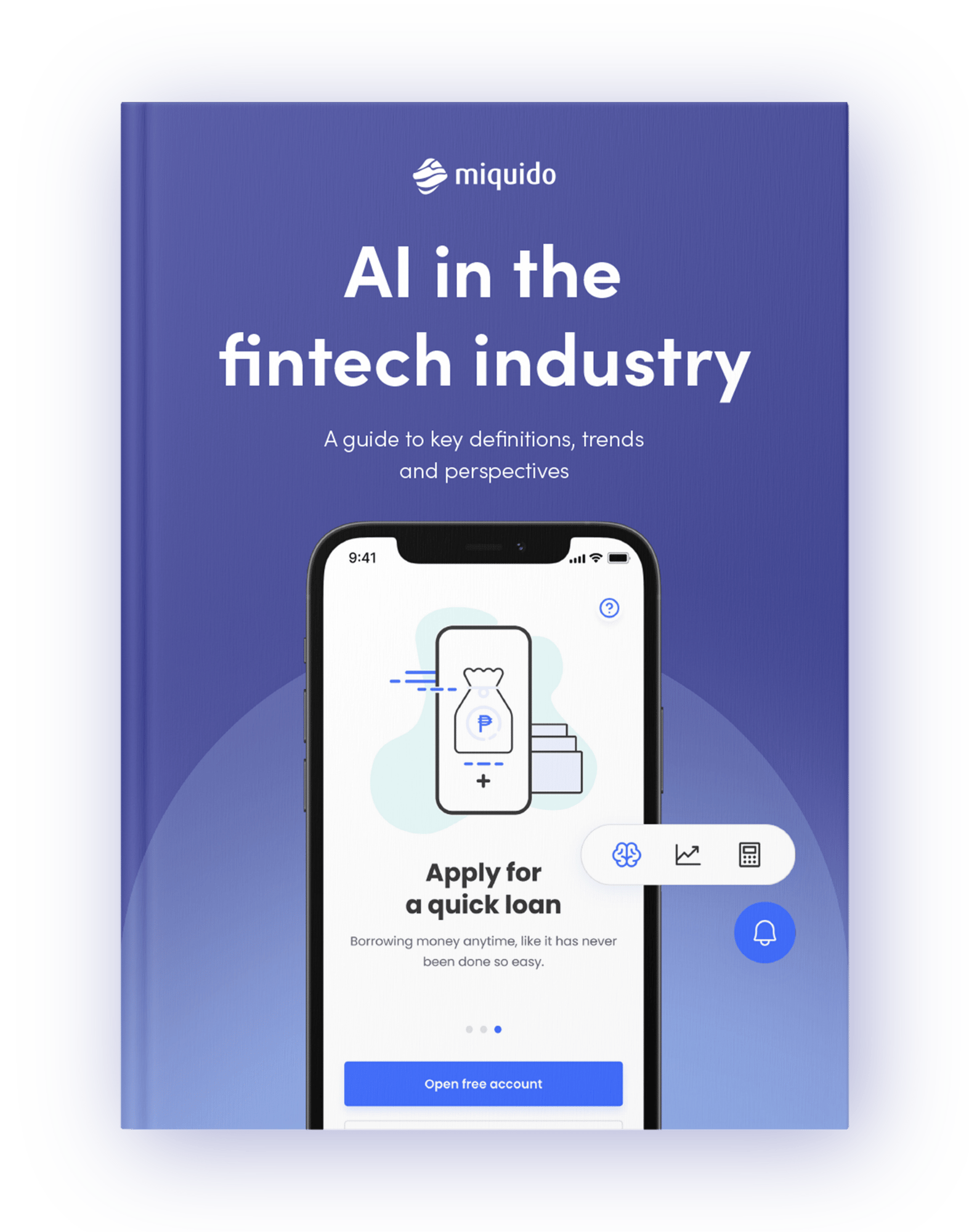 AI in the fintech industry – Shadow book cover mockup-2 AI in the fintech industry – Shadow book cover mockup-2