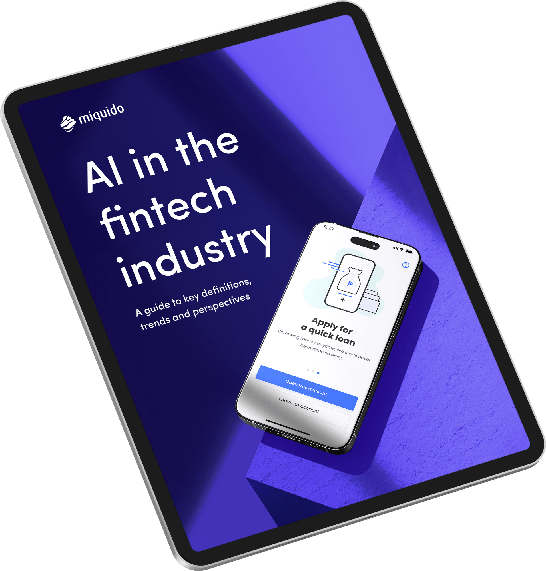 AI in the fintech industry Hero