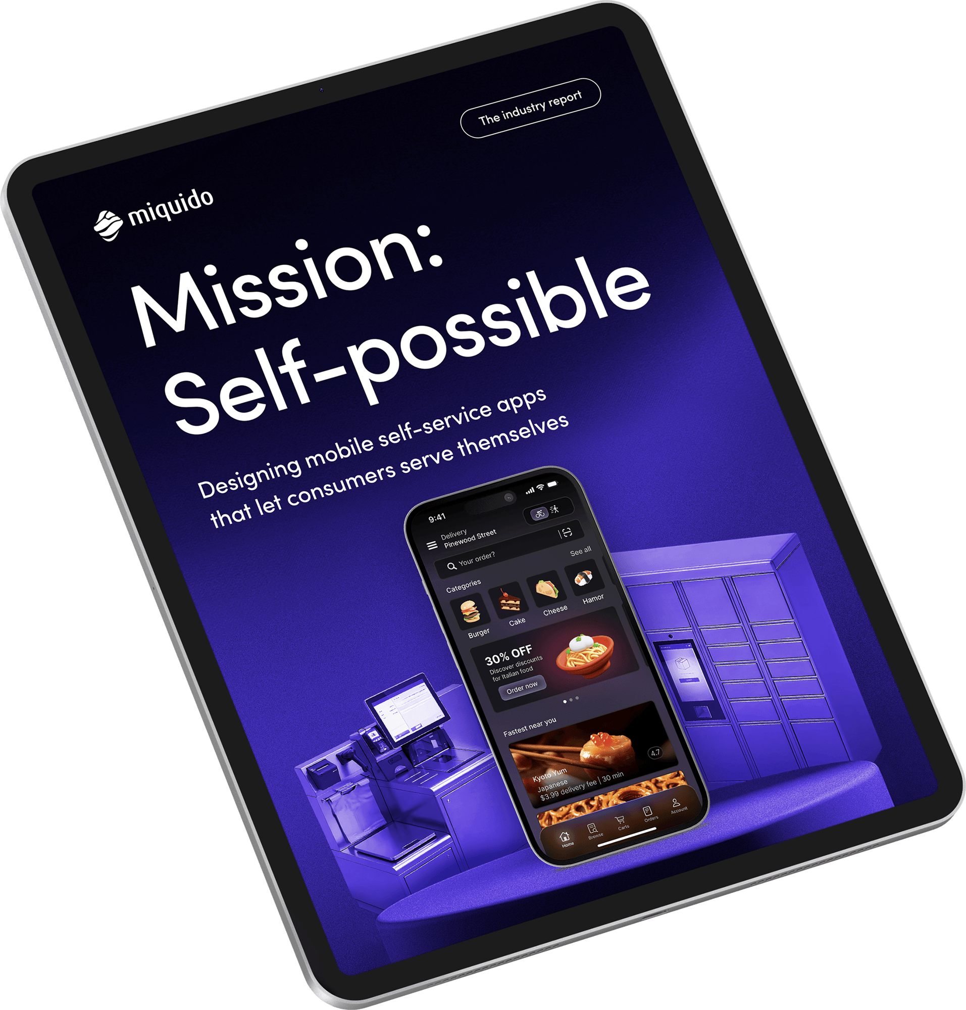 Mission Self Possible ipad mockup
