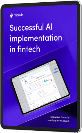 Successful AI implementation in fintech Footer